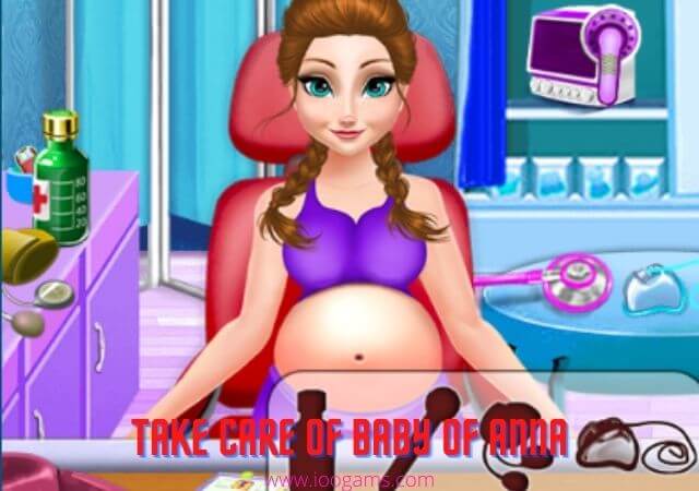 Care Of Baby Anna - Free online game ioogames - ioogames